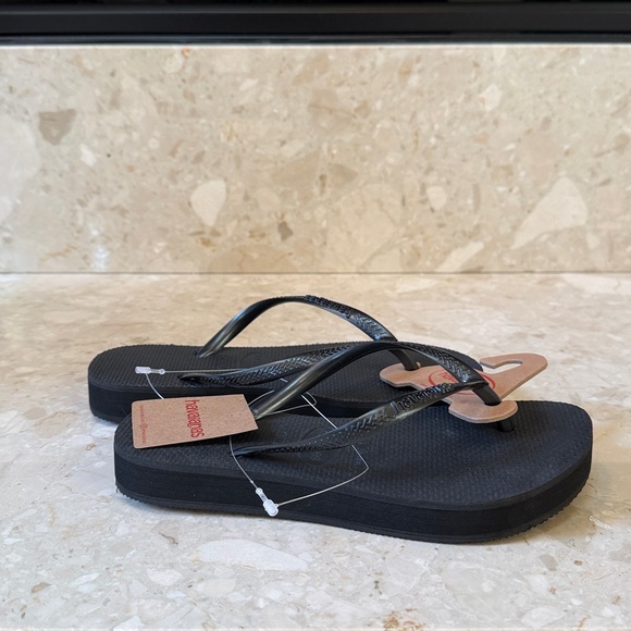 Havaianas black platform flip flops - Picture 3 of 5